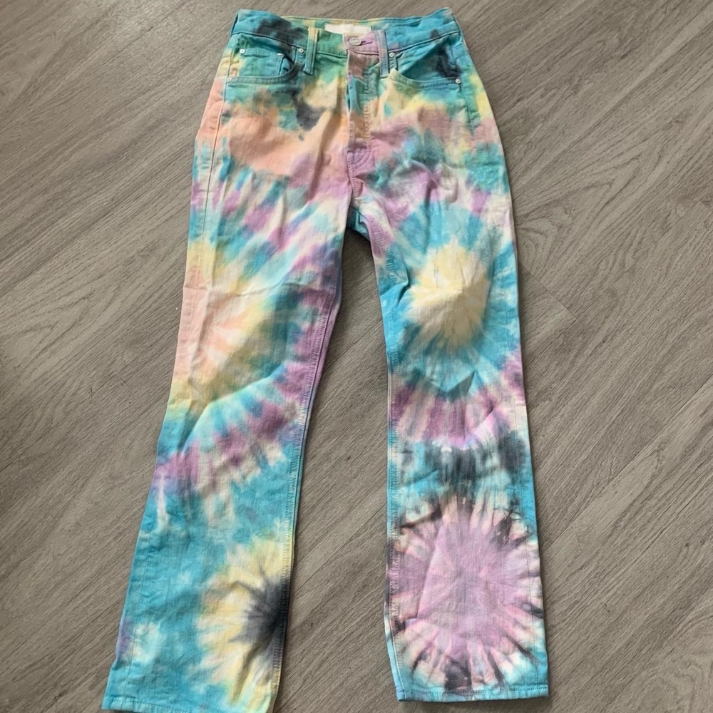 Mother Tie Dye jeans